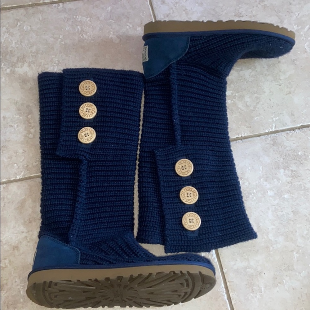 Tall knit ugg boots - classic cardy style